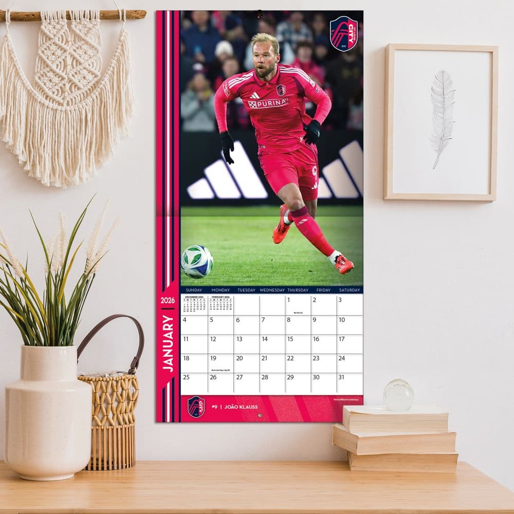 MLS St. Louis City SC 2026 Wall Calendar Fifth Alternate Image
