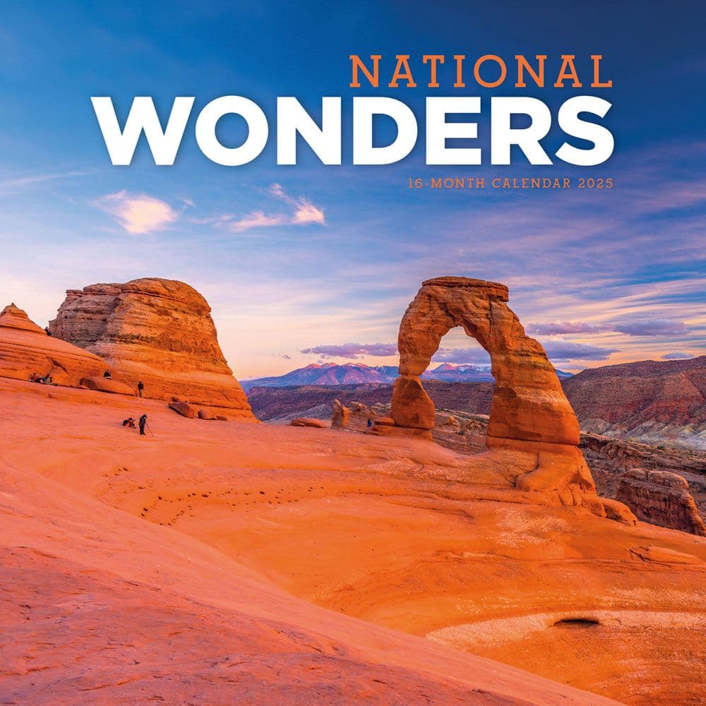 National Wonders 2025 Wall Calendar  Main Image