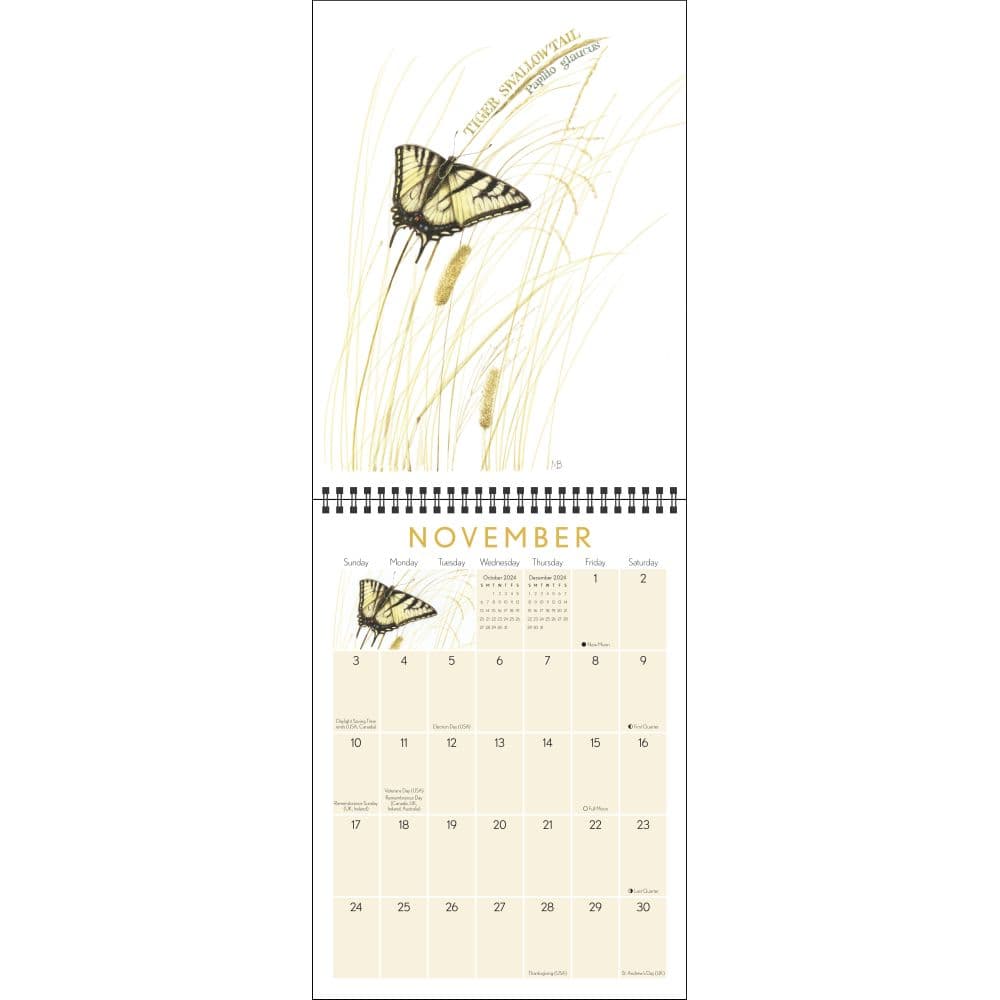 Marjolein Bastin 2024 Wall Calendar