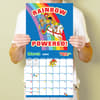 image Rainbow Brite 2025 Wall Calendar Fourth  Alternate Image