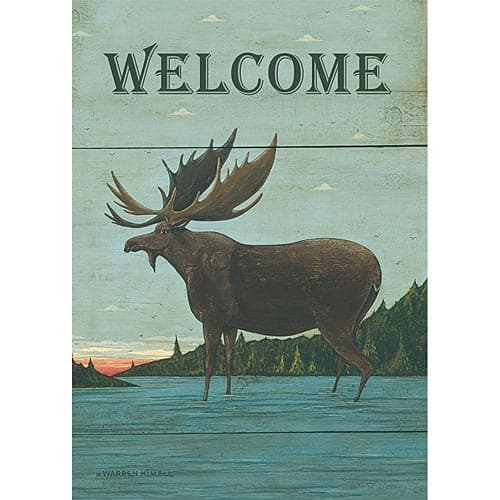Moose Lodge Outdoor Flag -Large - 28 x 40 Main Image