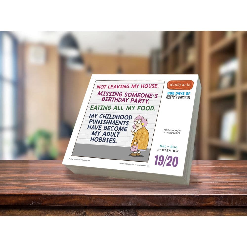 Aunty Acid 2026 Desk Calendar Fourth Alternate Image
