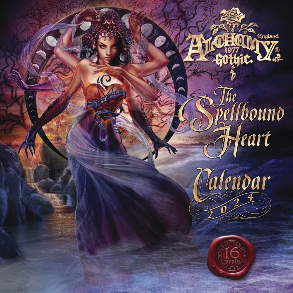 Alchemy 1977 Gothic 2024 Wall Calendar