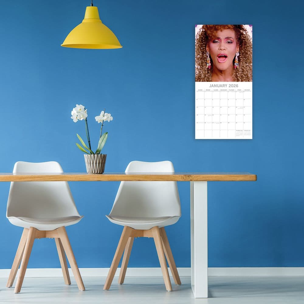 Whitney Houston 2026 Wall Calendar Second Alternate Image