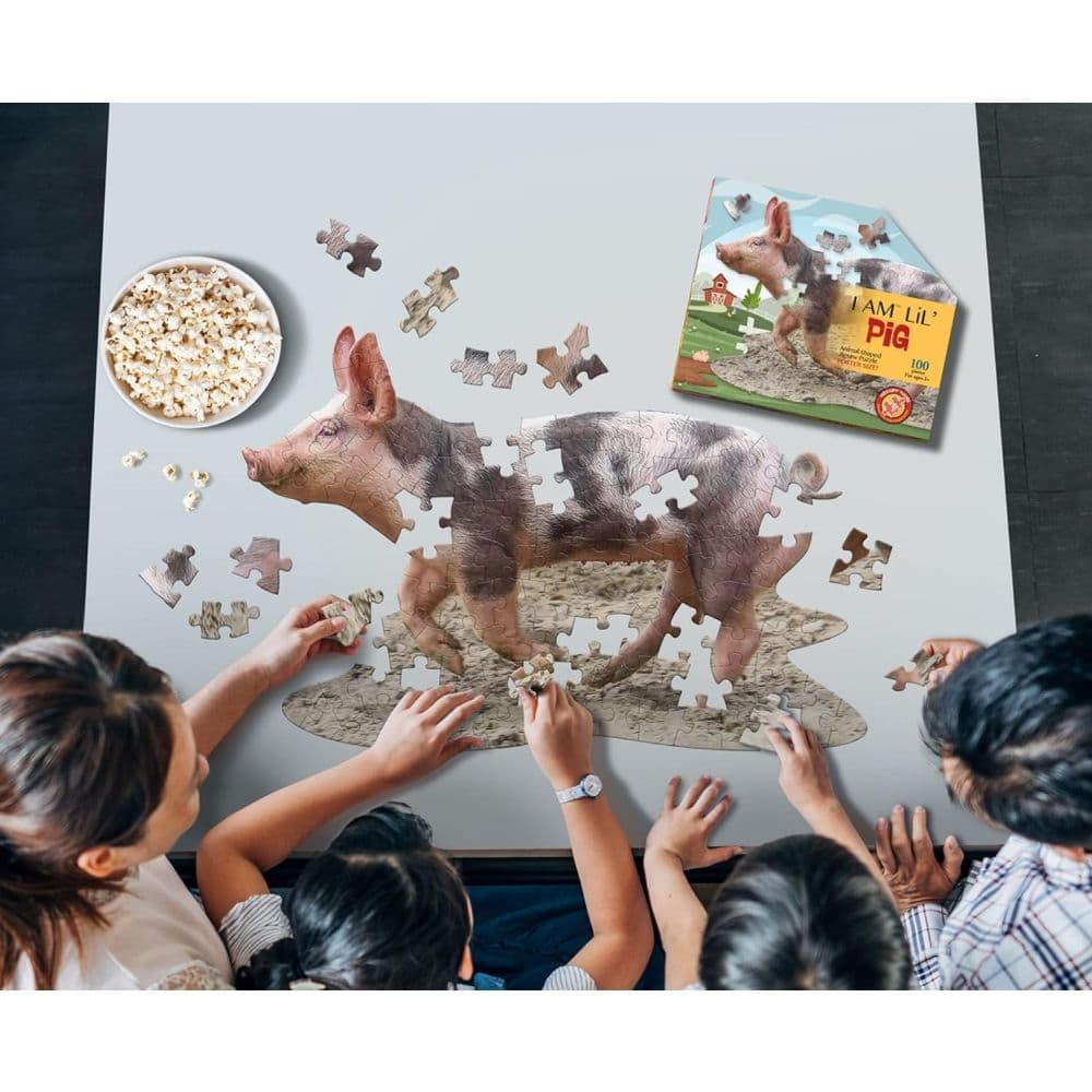 I Am Lil Pig 100 Piece Puzzle Sixth Alternate Image