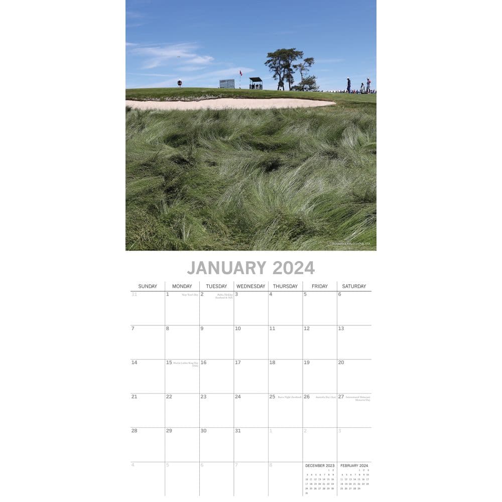 World of Golf 2024 Wall Calendar Second Alternate Image width=&quot;1000&quot; height=&quot;1000&quot;