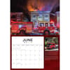 image Fire Trucks in Action 2027 Wall Calendar Third  Alternate Image