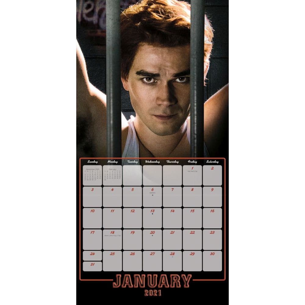 Riverdale Calendar 2022 Riverdale Exclusive Wall Calendar Wposter - Calendars.com