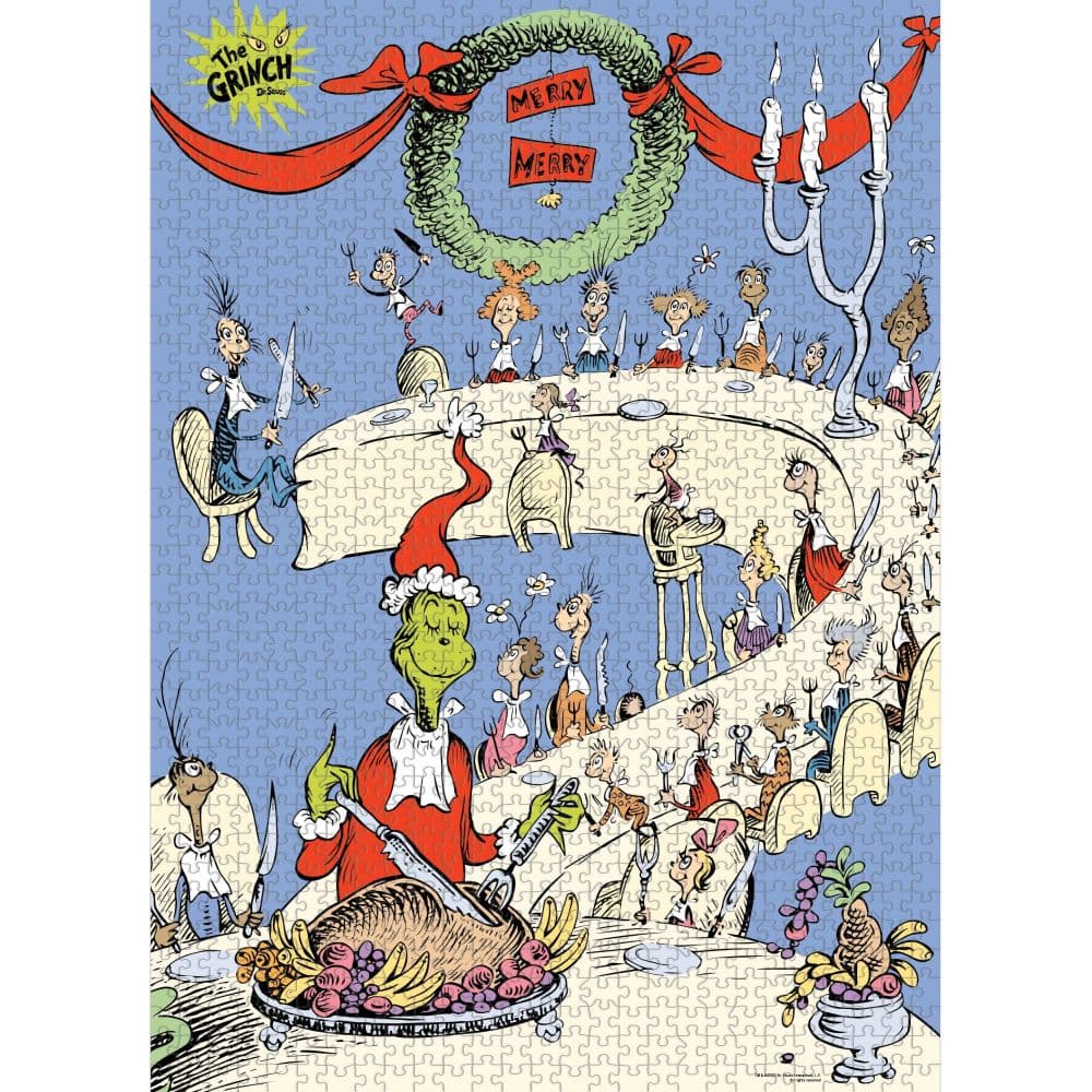 Grinch Feast 1000 Piece Puzzle Fourth Alternate Image