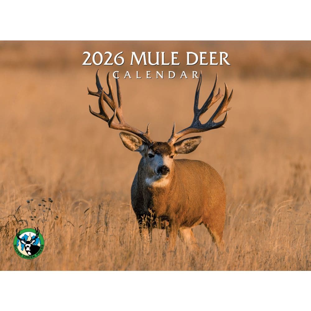 Mule Deer 2026 Wall Calendar Main Product Image