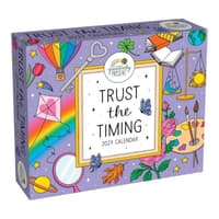image Positively Present 2027 Desk Calendar Main Product Image