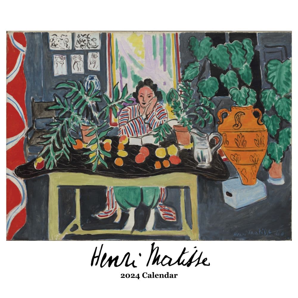 2024 Large Calendar - Matisse - 30 x 30 cm