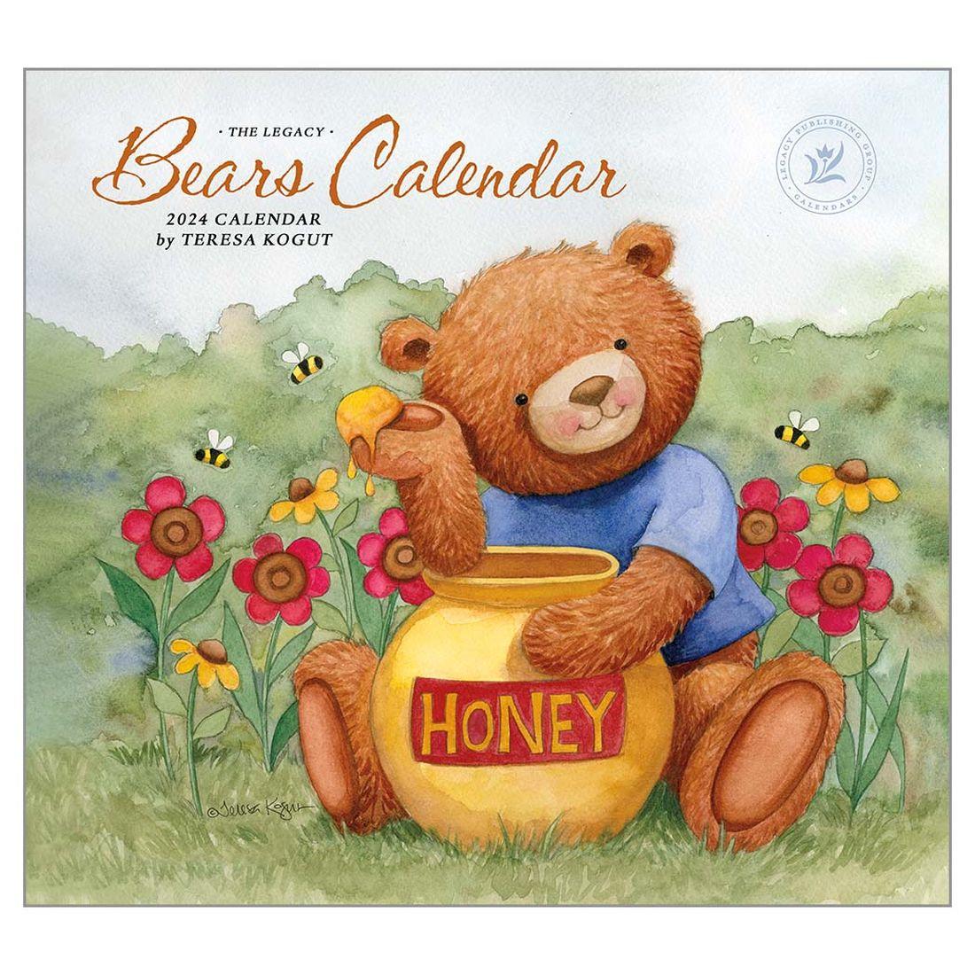 Bears 2025 Wall Calendar