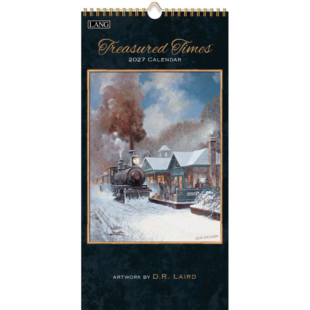 Treasured Times 2027 Vertical Wall Calendar by D.R. Laird