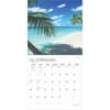 image Tropical Islands 18 Month Plato 2025 Wall Calendar