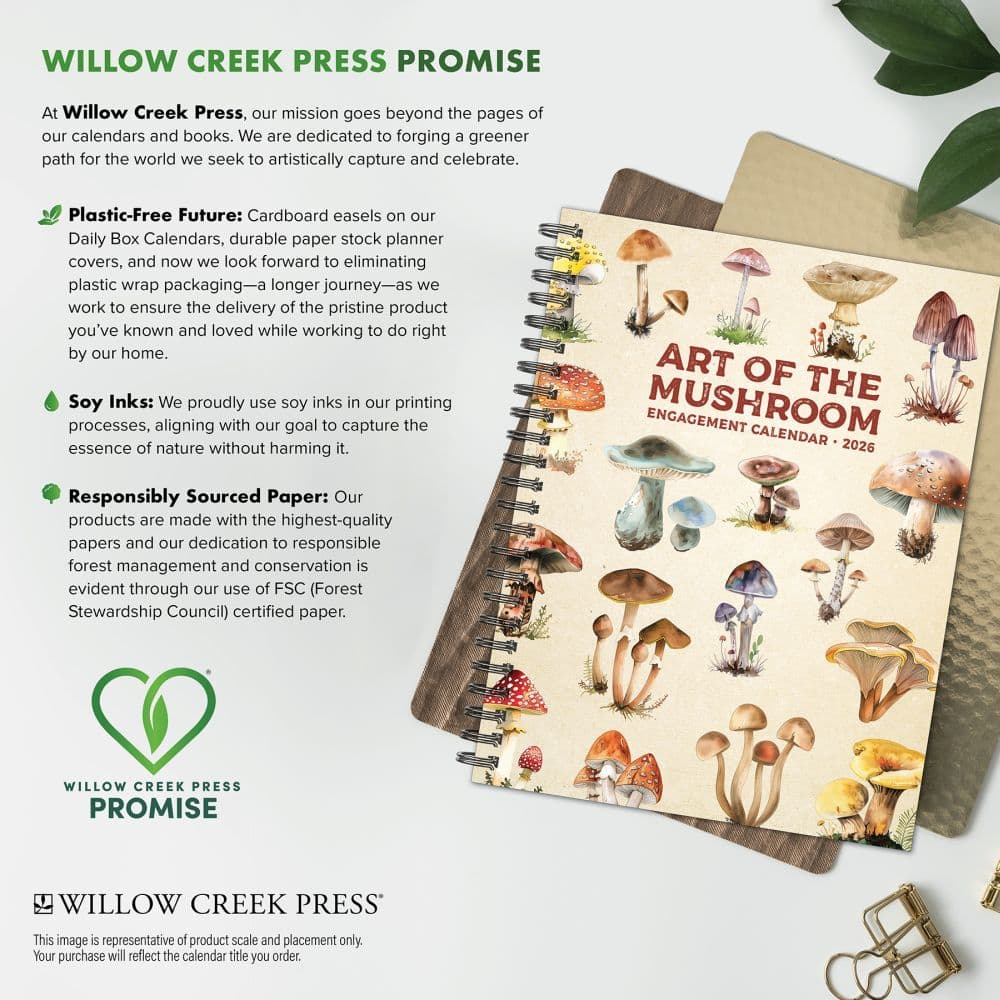 Art of the Mushroom 2026 Engagement Planner Fifth Alternate Image