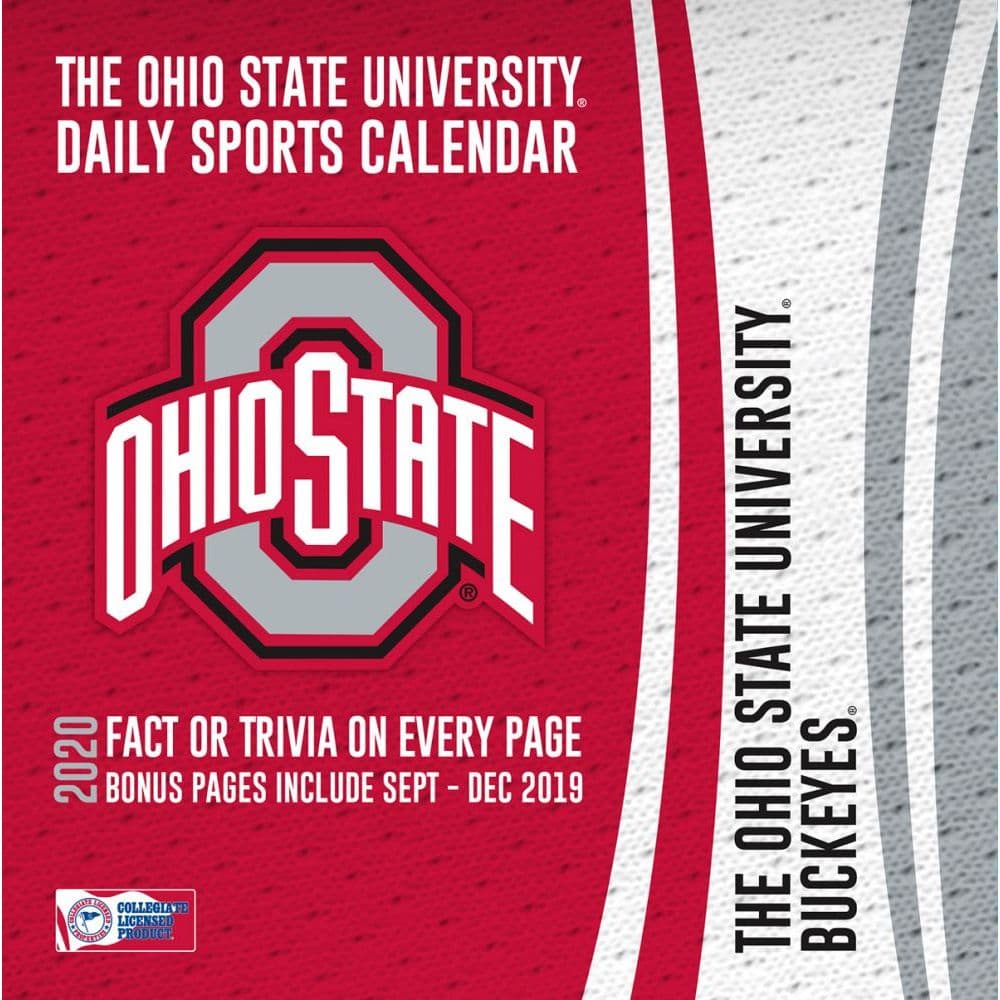 Ohio State Buckeyes 2021 Desk Calendar - Calendars.com