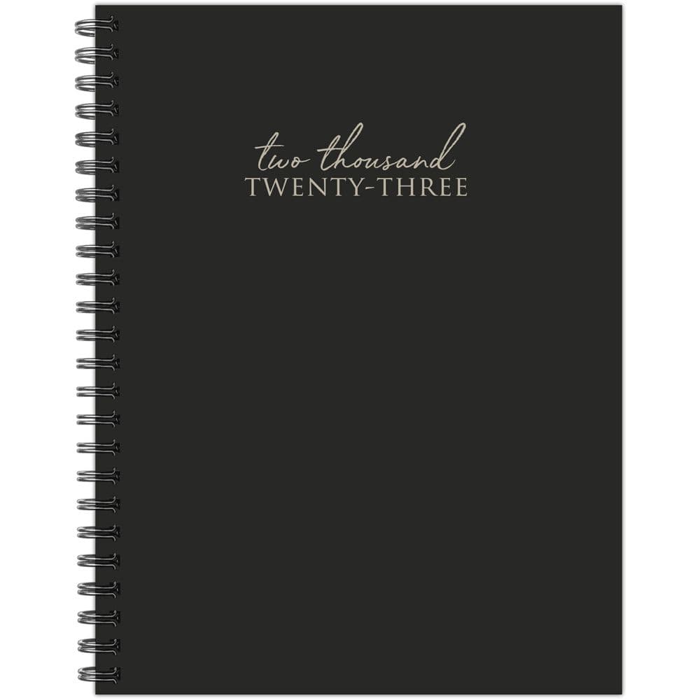 Willow Creek Press Black Cont Trilingual 2023 Weekly Planner