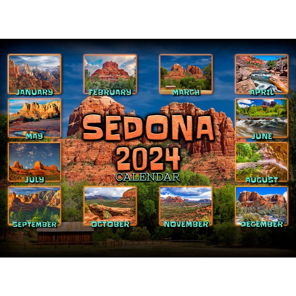 Sedona 2024 Wall Calendar First Alternate Image