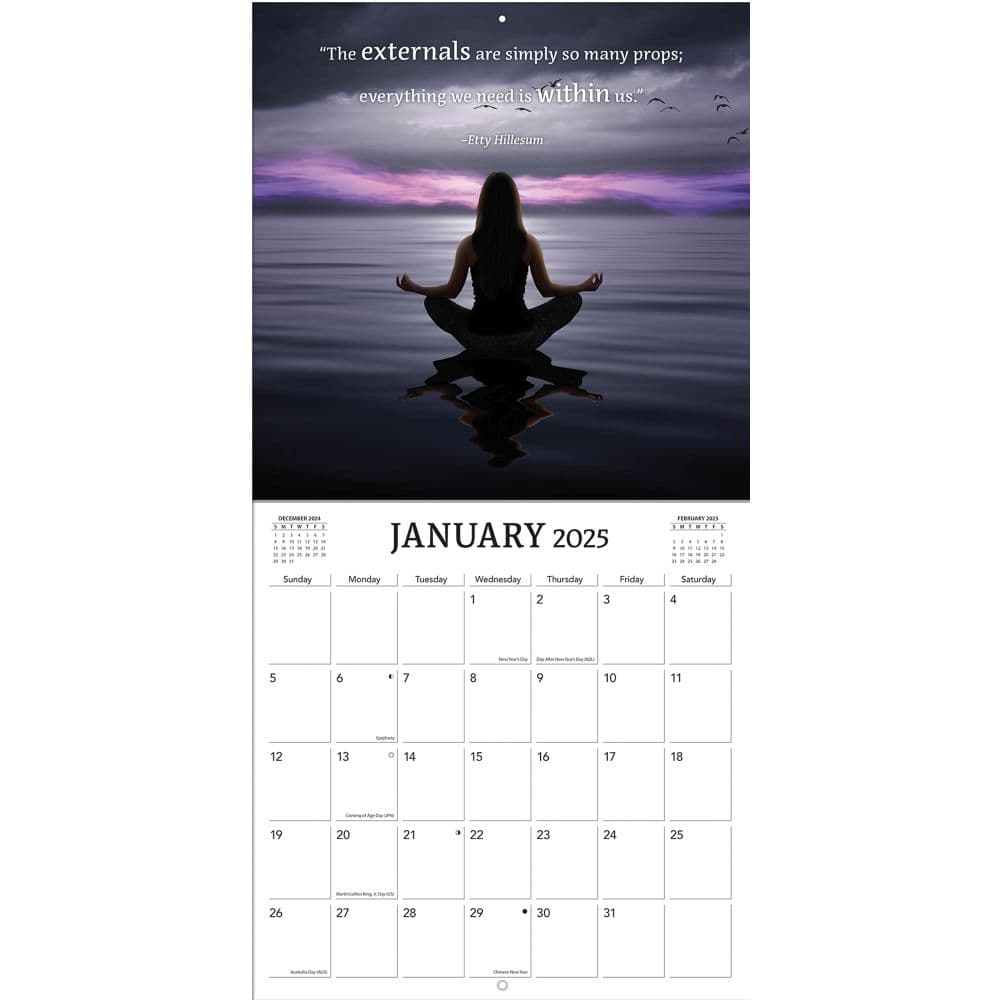 Zen Photo 2025 Wall Calendar Second Alternate Image