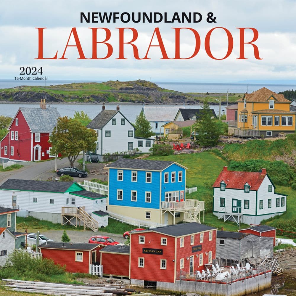 Newfoundland and Labrador 2024 Wall Calendar Main