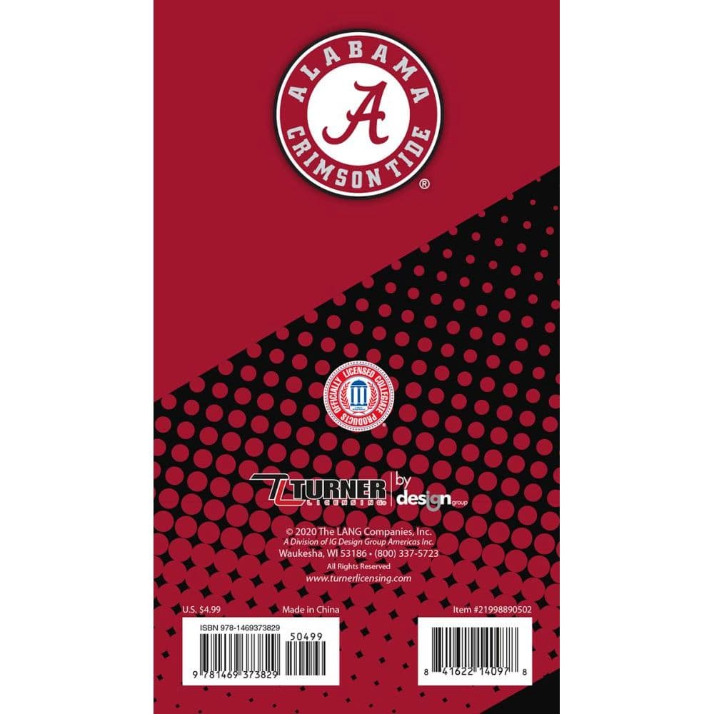 Alabama Crimson Tide Pocket Planner