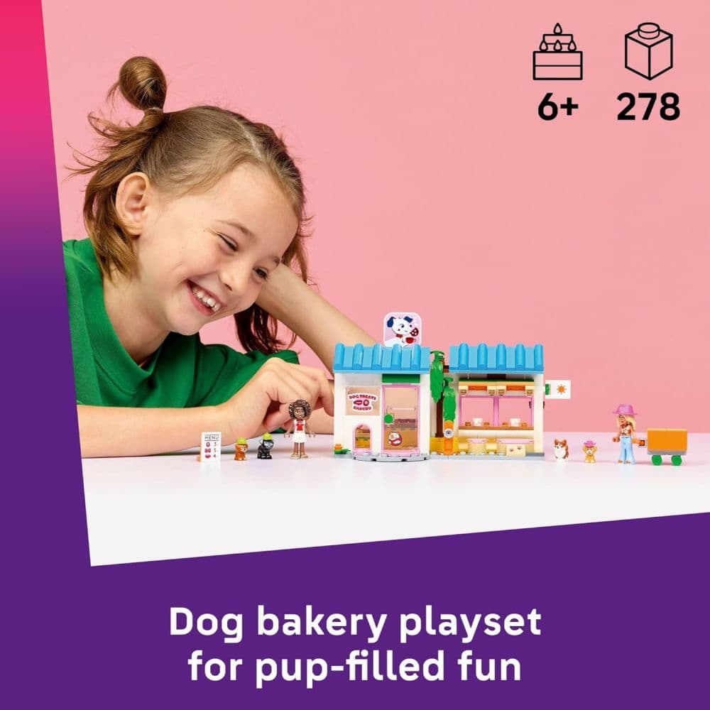LEGO Friends Dog Treats Bakery Building Set First Alternate Image