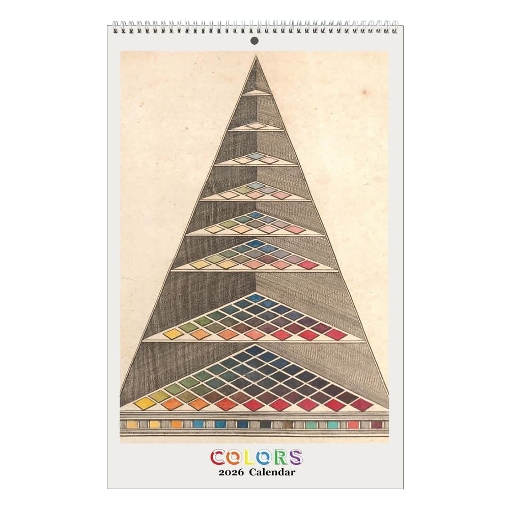 Colors Poster 2026 Wall Calendar Main Product Image