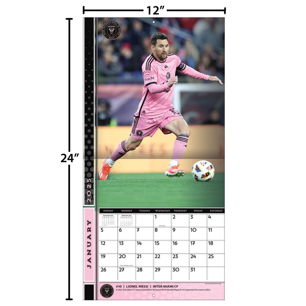 MLS Elite 2025 Wall Calendar Fifth Alternate