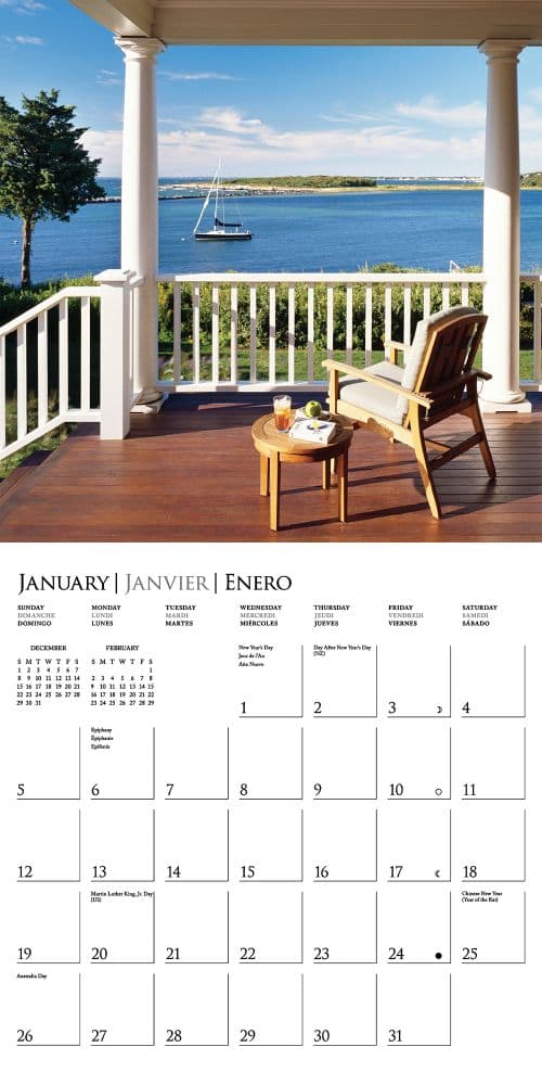 On The Porch Wall Calendar - Calendars.com