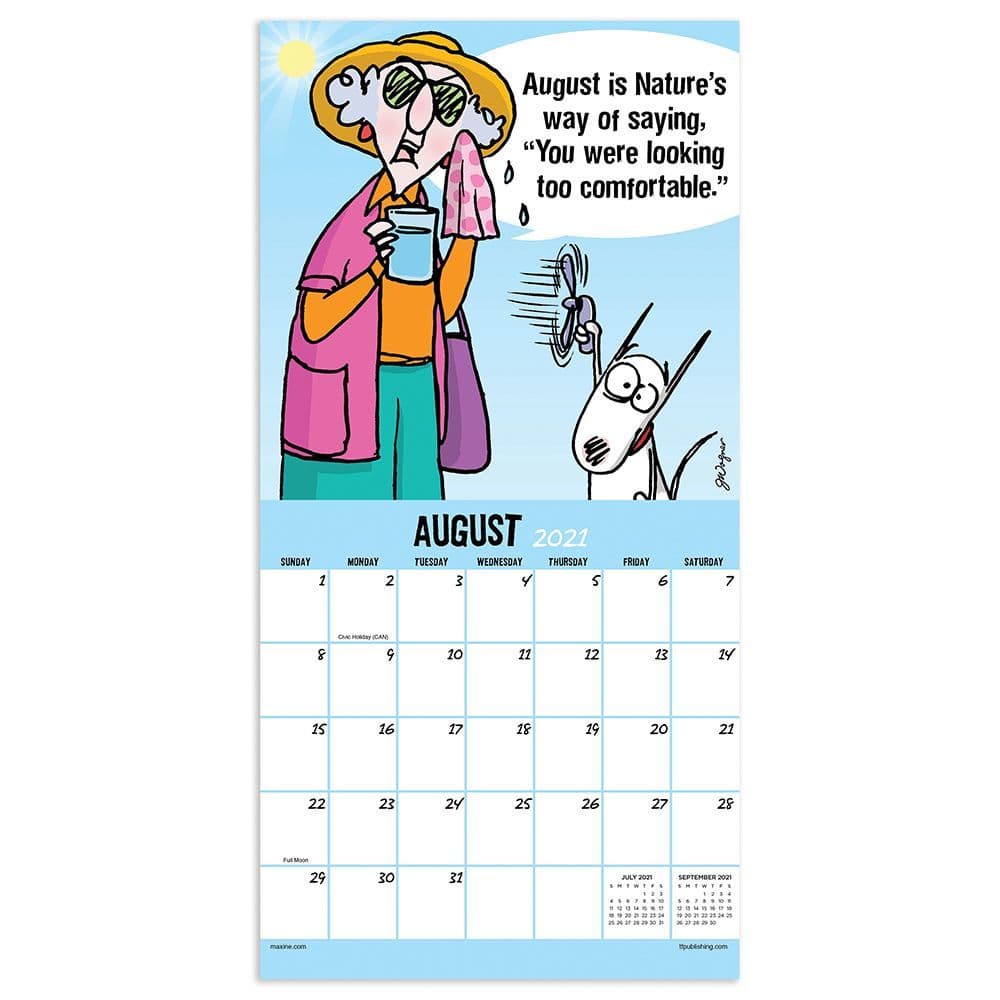 Maxine Mini Wall Calendar