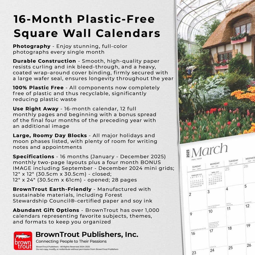 Virginia Places 2025 Wall Calendar