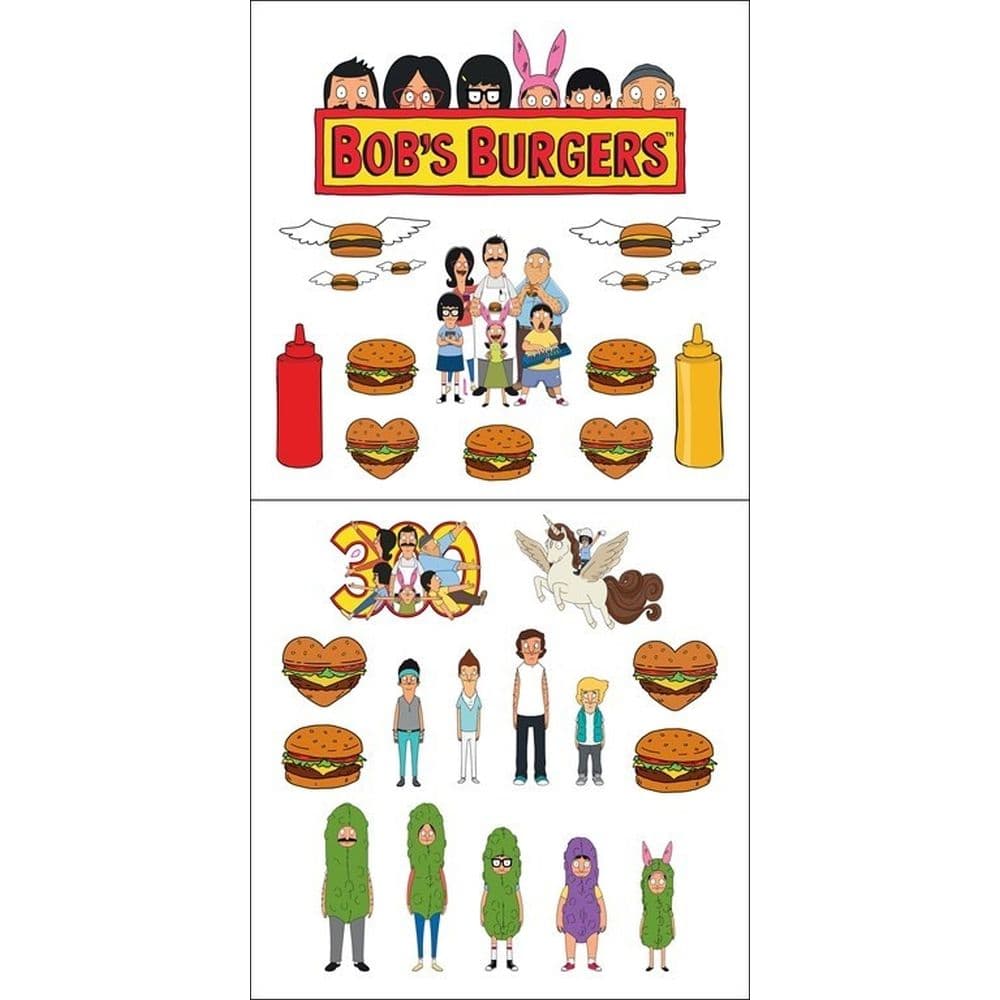 Bobs Burgers 2027 Wall Calendar Third Alternate Image
