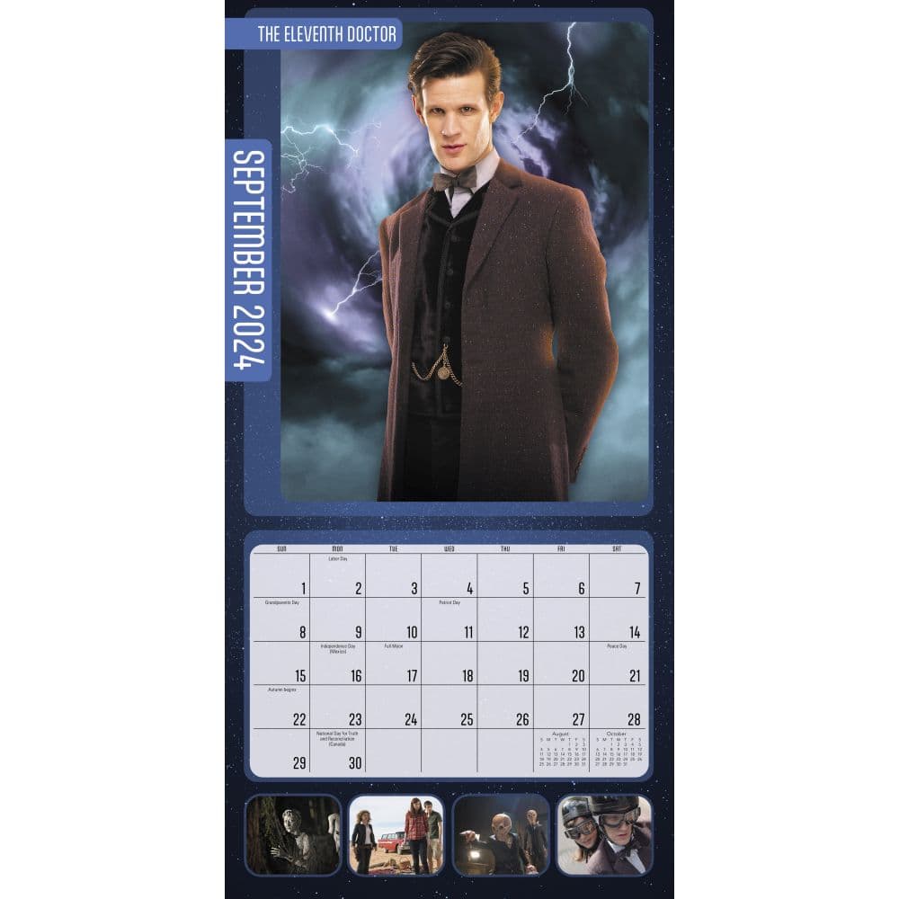 Doctor Who 2024 Mini Wall Calendar - Calendars.com