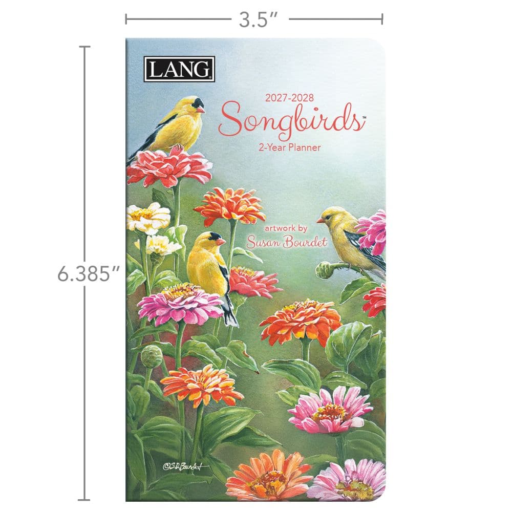 Songbirds 2 Year 2027 Planner by Susan Bourdet Third Alternate Image