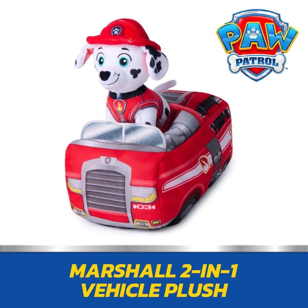 Paw Patrol Marshall 2-in-1 Vehicle Plush Third Alternate Image