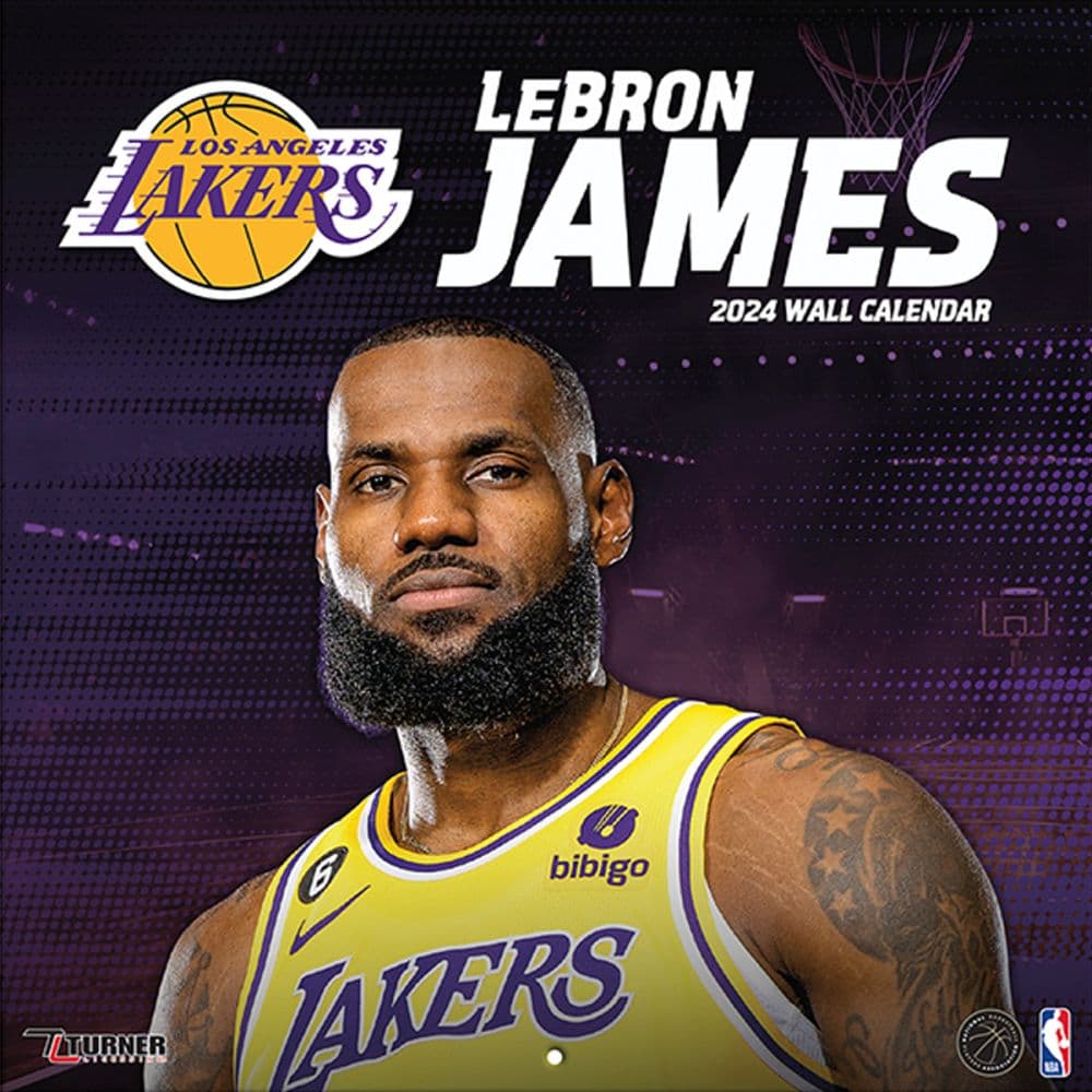 Lebron James 2024 Mini Wall Calendar