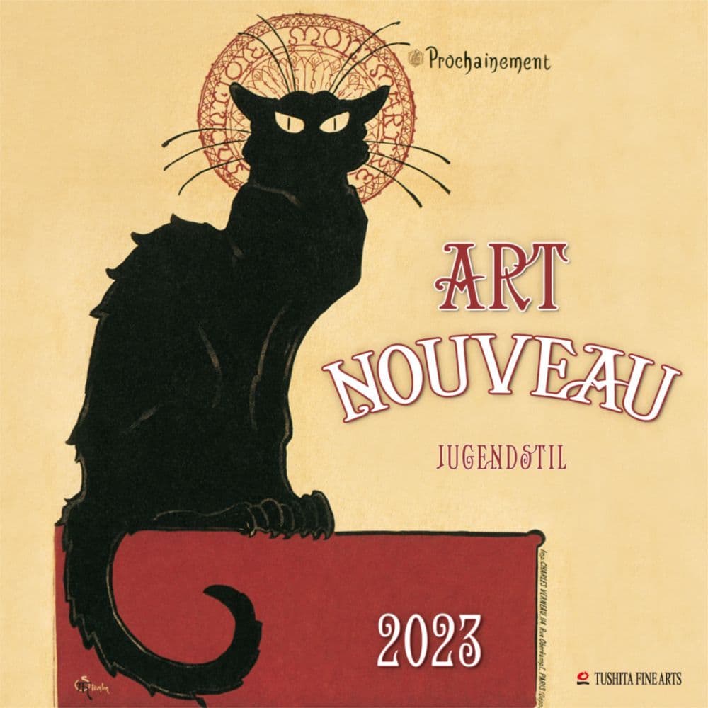 Art Nouveau 2023 Wall Calendar