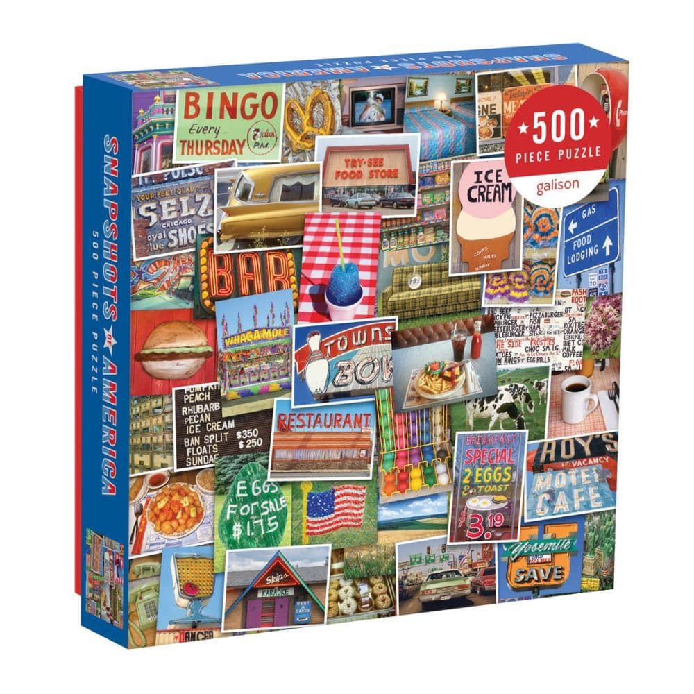 Snapshots of America 500pc Puzzle Main Image