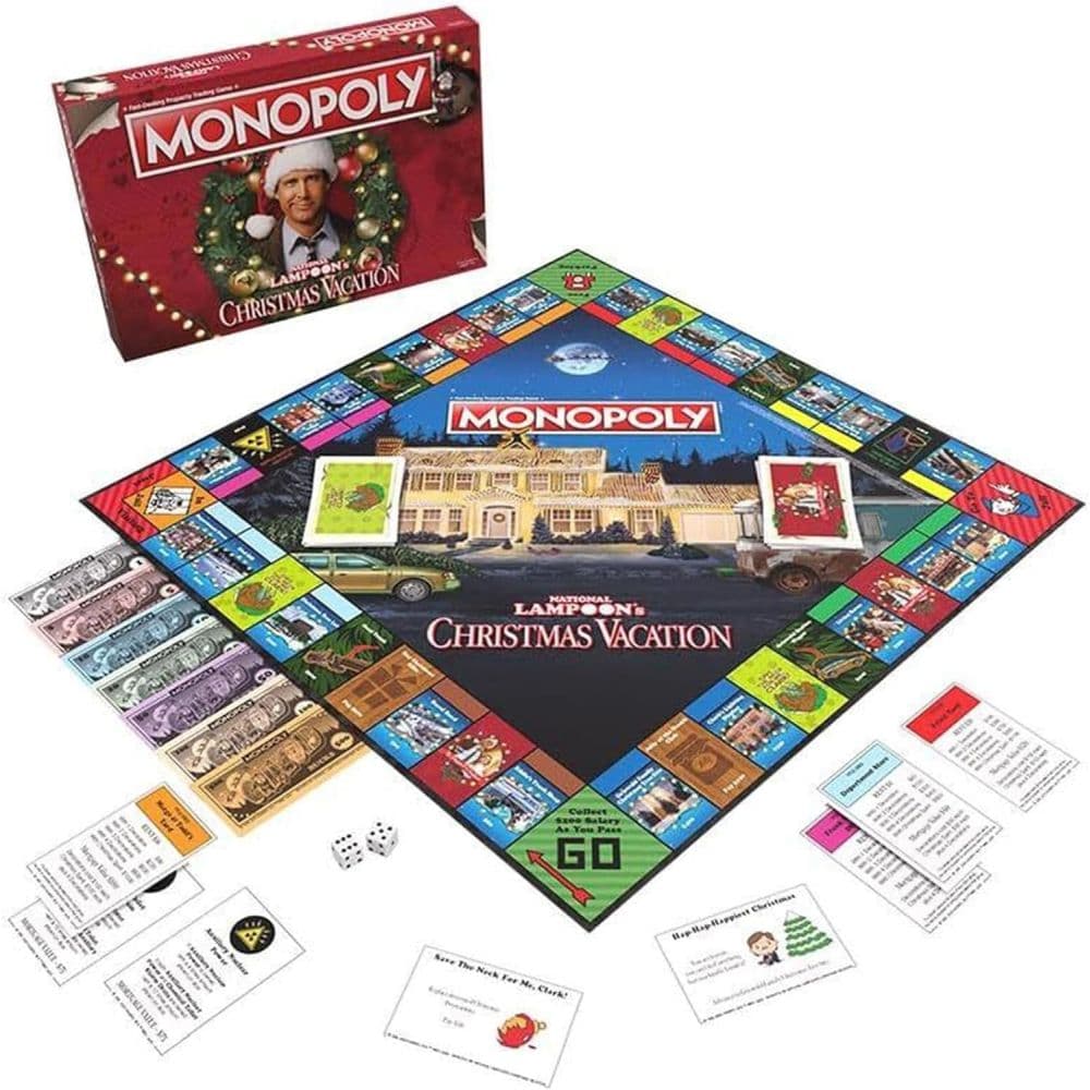 Monopoly Christmas Vacation Board Game alternate image 3