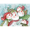 image Snowman Gathering Classic Christmas Cards_Main Image