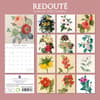 image Redoute 2024 Wall Calendar back cover