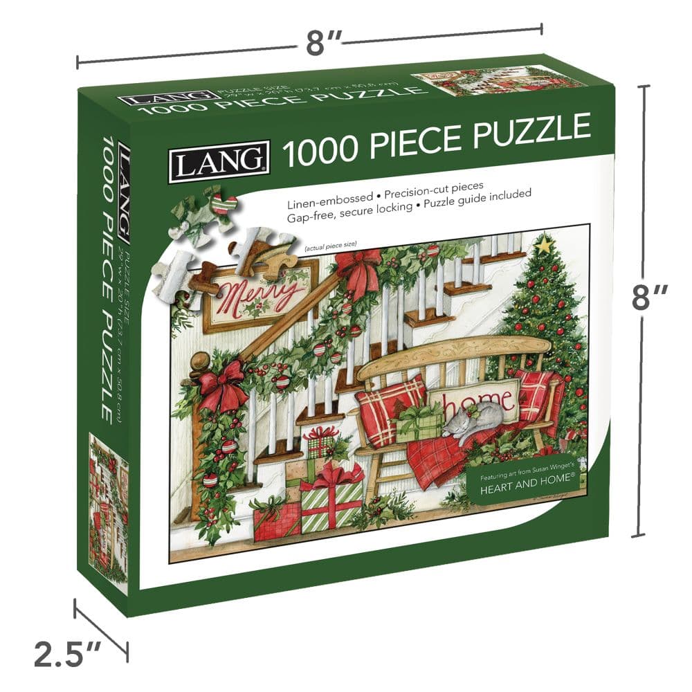 Deck the Halls 1000 Piece Puzzle Third Alternate Image