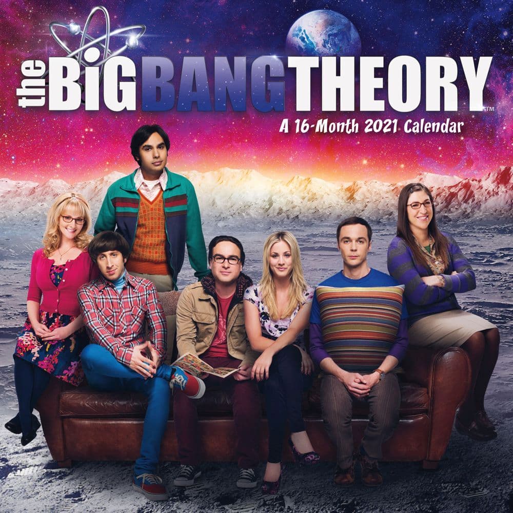Big Bang Theory 2021 Mini Wall Calendar