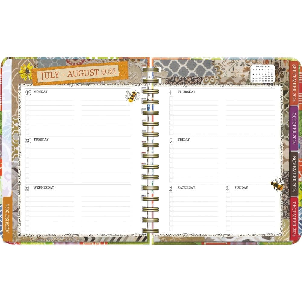 Happy Life by Lori Siebert 2025 Deluxe Planner