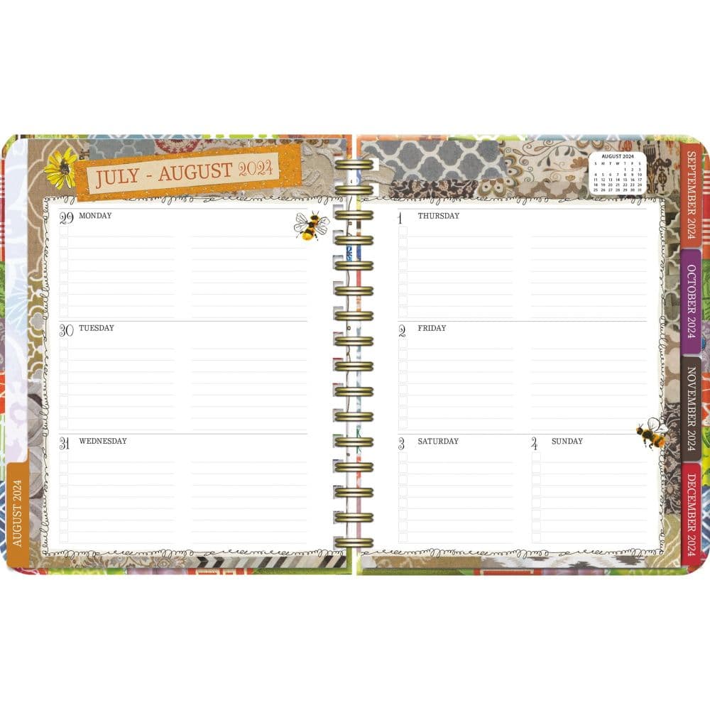 Happy Life by Lori Siebert 2025 Deluxe Planner Second Alternate Image width=&quot;1000&quot; height=&quot;1000&quot;