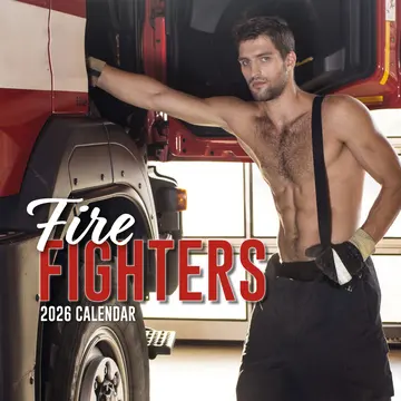Firefighters 2026 Wall Calendar