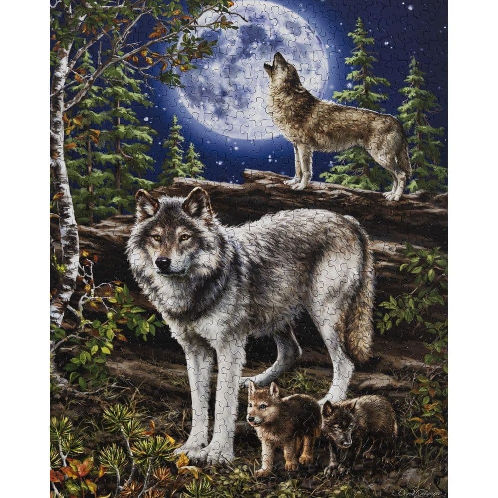 Wolf Pack 500 Piece Puzzle First Alternate Image