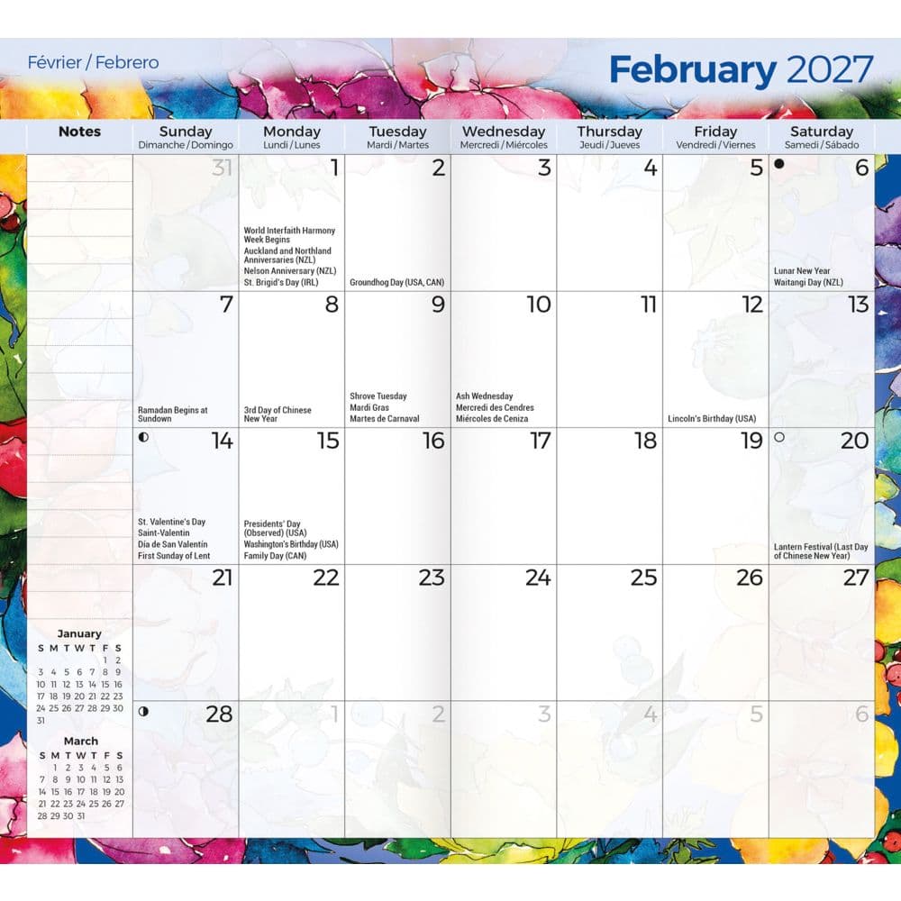 Believe in Yourself 2 Year 2026 Pocket Planner Second Alternate Image