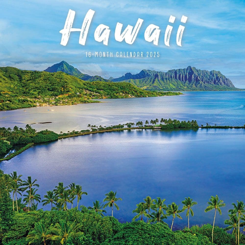 Hawaii 2025 Wall Calendar